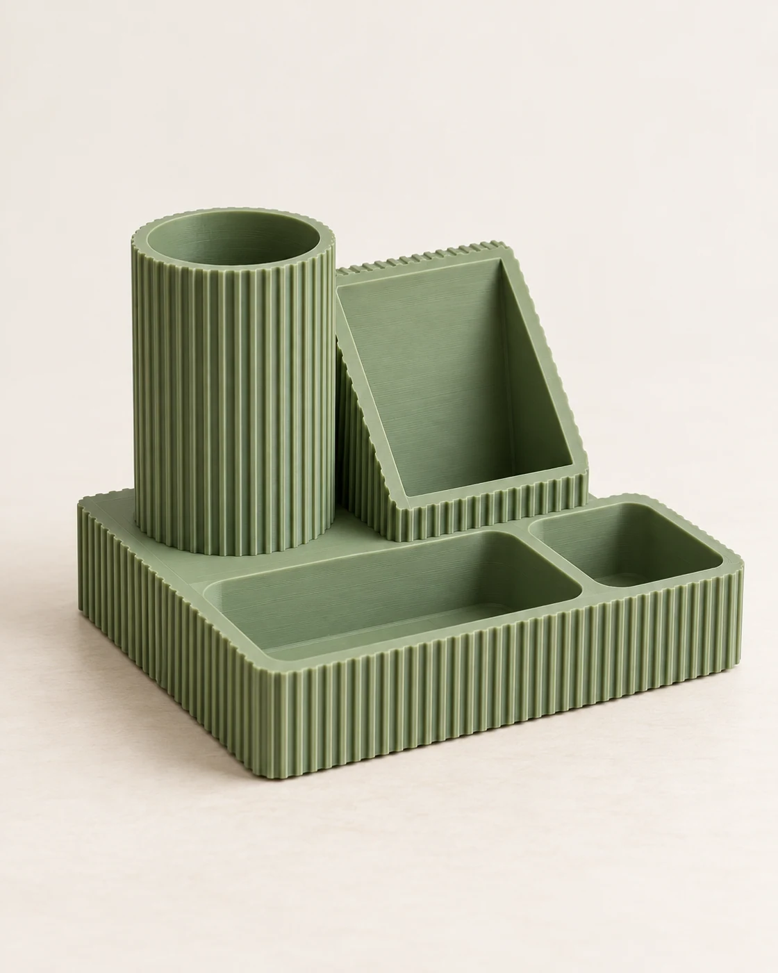 Organizador mesa canelado